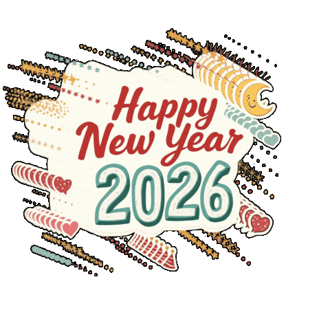 New Beginnings Holiday Season Sticker