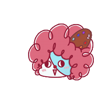 Qmo 呆 Sticker
