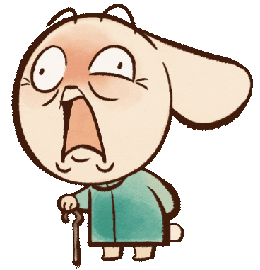 Chinese Zodiac Shock Sticker by Sticky Brain Studios