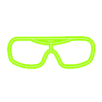 Party Neon Sticker by Anna Claire