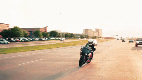 Girl Motorcycle GIF