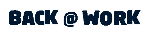 Work Sticker by von Mende Marketing