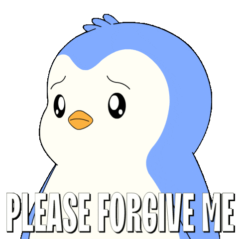 Sad Why Me Sticker by Pudgy Penguins