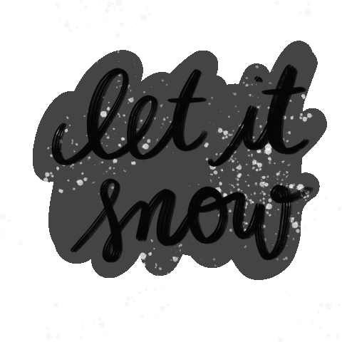 Snow Winter Sticker by Kleinformat