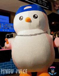 Juice Bar Penguin GIF by Pengu Juice Co.