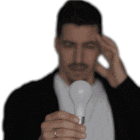 Link In Bio Lightbulb Sticker by Magician Edzus