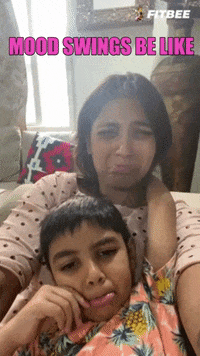 fitbee happy mood mother child GIF