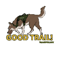 Workingdog Sticker by Trackfellow