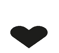 Black Heart Love Sticker by The INKEY List