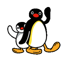 Best Friends Hello Sticker by Pingu