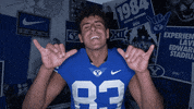 Byu Football Go Cougs GIF by BYU Cougars
