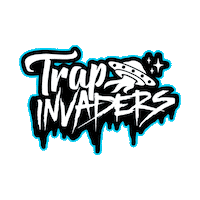 rap neon Sticker by Trap Invaders