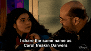 Captain Marvel GIF by Disney+