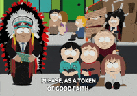 walking giving GIF by South Park 