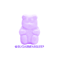 Good Night Sleeping Sticker by SugarBearHair