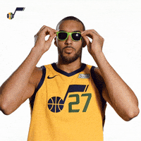 rudy gobert deal with it GIF by Utah Jazz