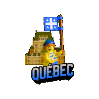 Lego Quebec Sticker