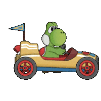 Racing Nintendo Sticker