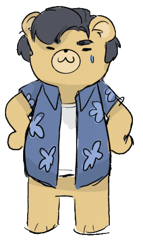 Tallcartoons giphyupload summertime adrianram kelvinbear Sticker