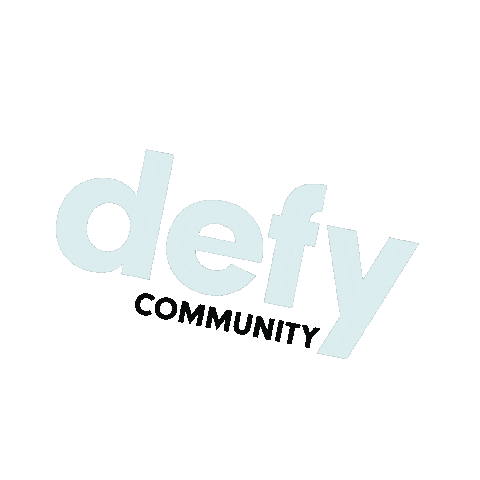 defycommunity giphyupload Sticker