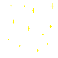 Stars Glitter Sticker