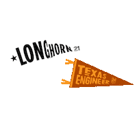 Ut Austin Longhorn Sticker by Cockrell School of Engineering
