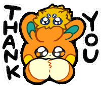 Thank You Please Sticker by Pokémon