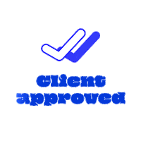 personedge text approved agencylife personedge Sticker
