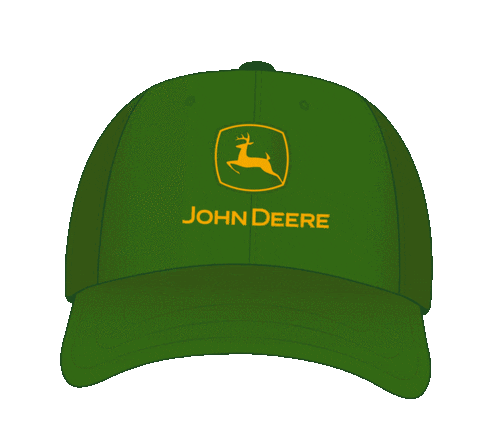 John Deere Hat Sticker
