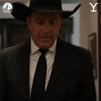 Realize Kevin Costner GIF by Yellowstone