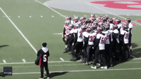 Indiana Football Team Make a Flipping Good Entrance to Their Final Game