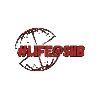 siib campus management mba campus life Sticker
