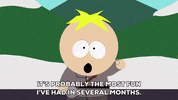 talking butters stotch GIF by South Park 