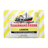 fishermans_friend_de lemon pastille fishermans fishermansfriend Sticker