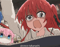 Fall Bocchi GIF