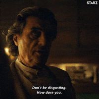 americangods reaction season 2 mad upset GIF