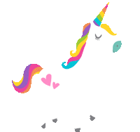 Horse Unicorn Sticker by Fundacja Viva!