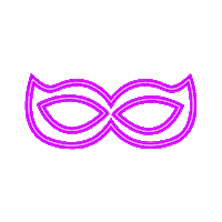 Mask Db Sticker by Anna Claire