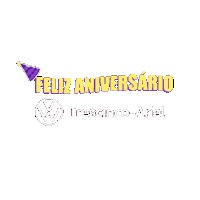 Volkswagen Felizaniversario Sticker by Trescinco e Ariel