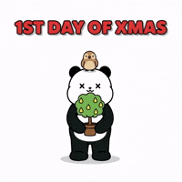 12 Days Of Christmas GIF by Kanpai Pandas