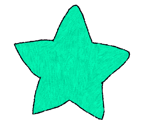 Star Drawing Sticker