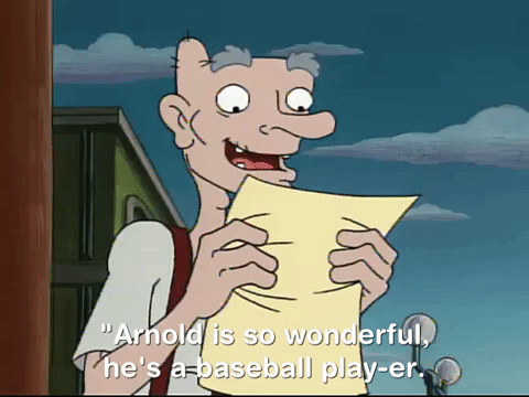 hey arnold nicksplat GIF