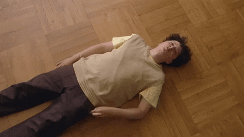 Laying Down On The Ground GIF by Boy Pablo