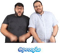 gay hello Sticker by Peoople