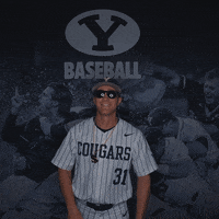 Sport Baseball GIF by BYU Cougars