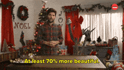 Adam Scott Christmas GIF by BuzzFeed