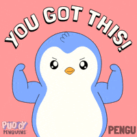 Do It Good Luck GIF by Pudgy Penguins