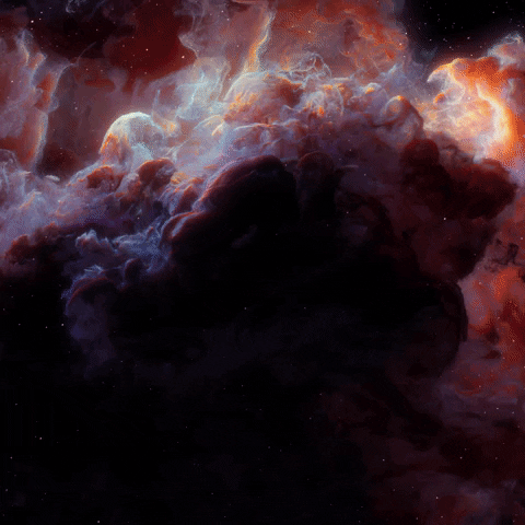 salmonickatelier giphyupload space stars universe GIF
