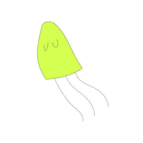 Jellyfish Sticker by Appel à Tous