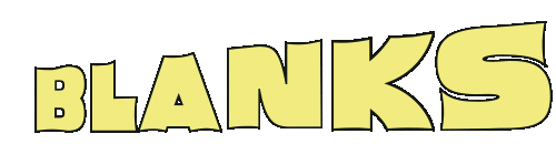 Blanks Sticker by Manon Louart